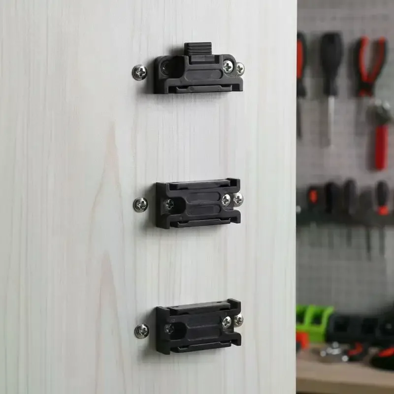 Furniture Panel Connector Quick Joining Fixing Clip 10 Pieces Quick Release Furniture Clip For Wardrobe Kitchen Cabinet Bathroom