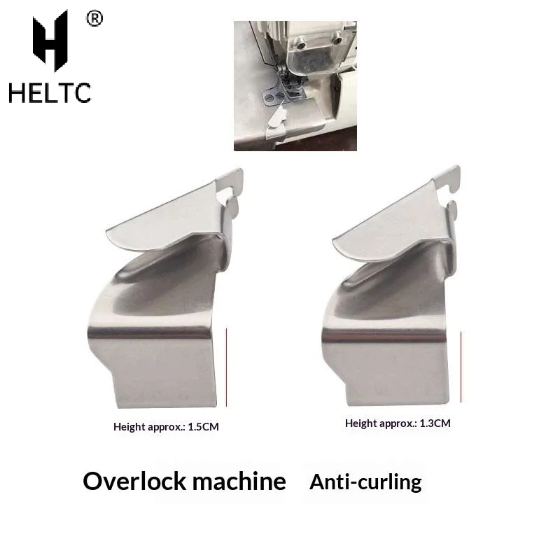 Industrial Overlock Sewing Machine Rule Seam Guide Hem Guider Lap Seam Folder Sewing Machine Parts Hemmer Guider