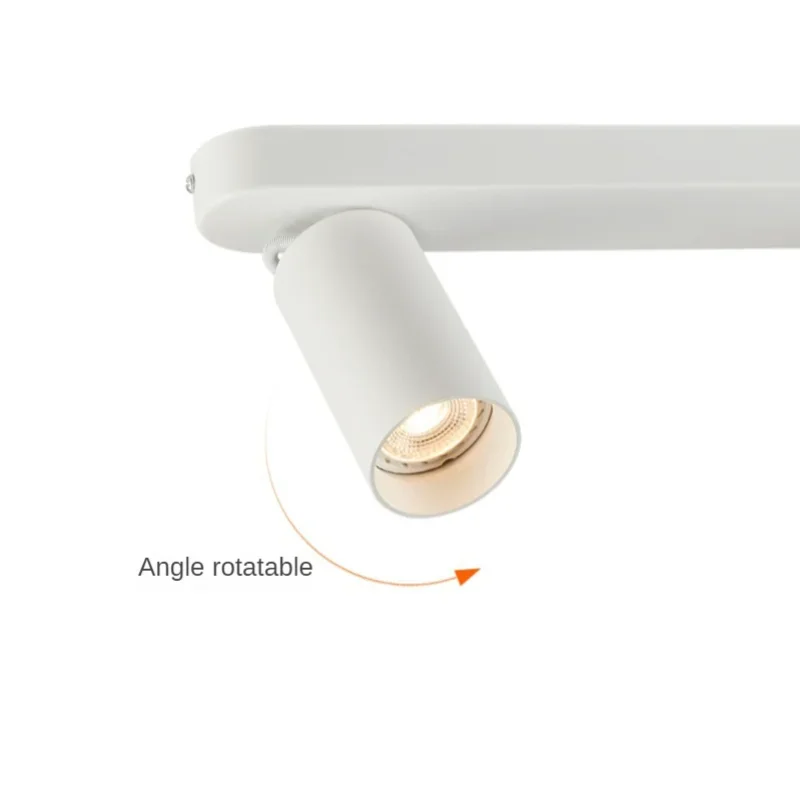 Nordic Home Restaurant Ceiling Light Living Dining Room LED Tube Track Modern Decoration Pendant Lamp Spotlight Lighting Fixture