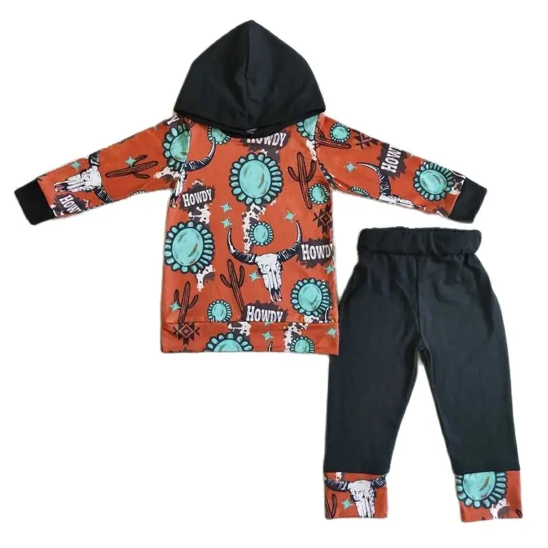 

Boys Minotaur Hooded Long Sleeve Pant Set