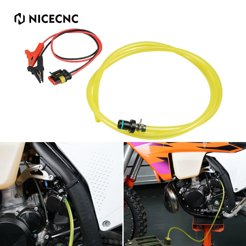 

For KTM EXC 300 TPI 2018-2024 EXC 250 XCW TPI 300 EXCF 350 SXF 250 SXF 450 XCF-W 350 450 500 Fuel Pump Tester & Transfer Kit