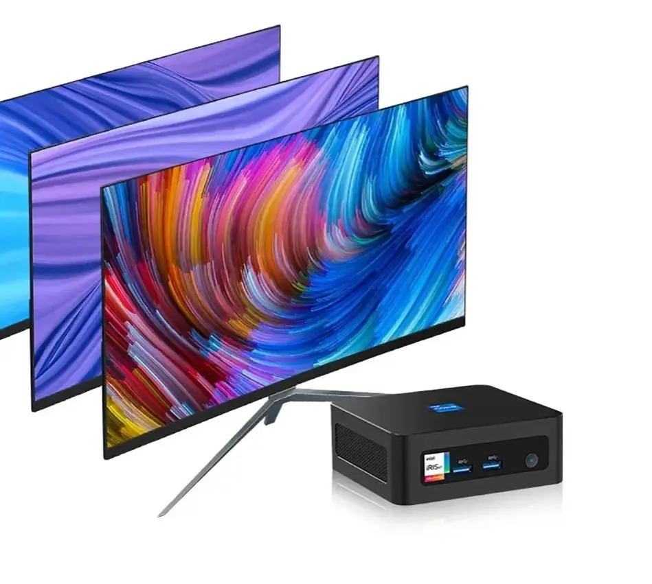 Helorpc Gaming Mini PC with Inter-I9-12900HK/I5-12450H 2XDDR4 RAM 2XM.2 2280 SSD Support WiFi6 Bluetooth5.2 Windows 10Pro Ready