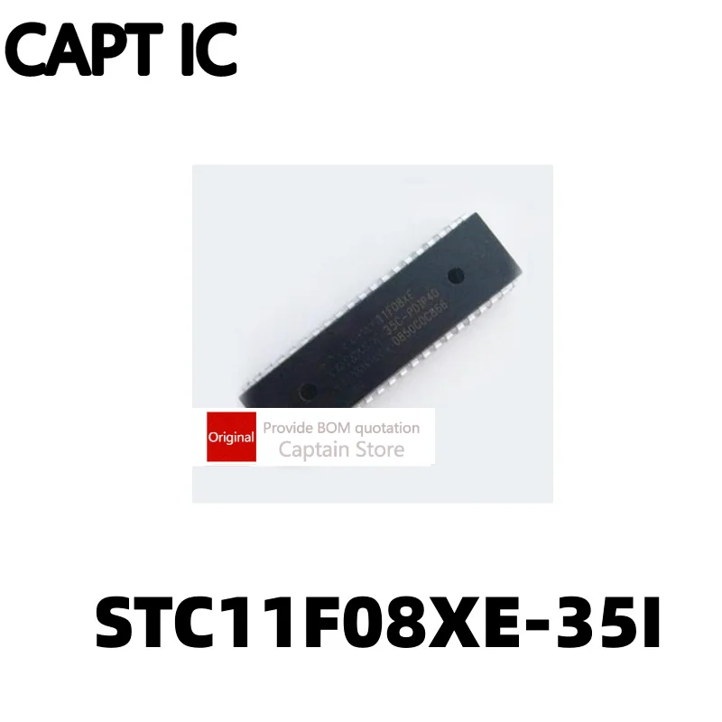 

5PCS STC11F08XE-35I-DIP40