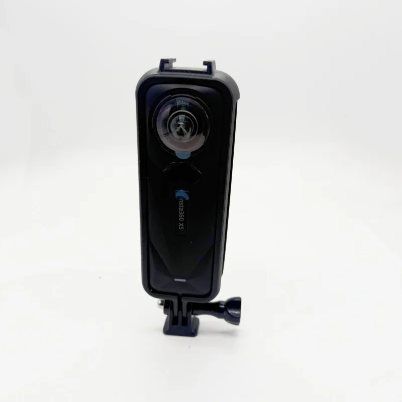 Casing Pelindung Plastik Insta360 X5 dengan Cold Shoe Mount untuk Perlindungan Ekspansi Kamera Aksi 360
