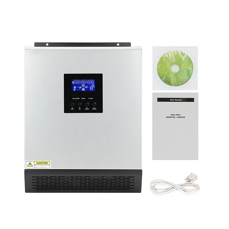 ECGSOLAX 2400 واط عاكس للطاقة الشمسية الهجين 24 فولت 110 فولت خارج الشبكة عاكس للطاقة الشمسية 3000VA 120 فولت ماكس PV 80VDC عاكس هجين #3