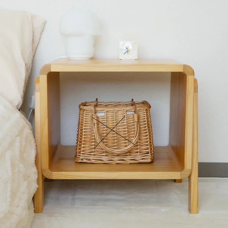 Solid Wood Shoe Changing Stool Multi-Functional Cat House Semi-Enclosed Cat Shelter Elegant Cat Jumping Platform 