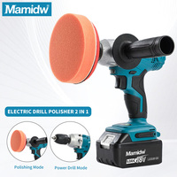 Mamidw Electric Drill Cordless Electric Polishing Machine Multifunction Dual Purpose Driver Car Polisher For Makita 18v Battery