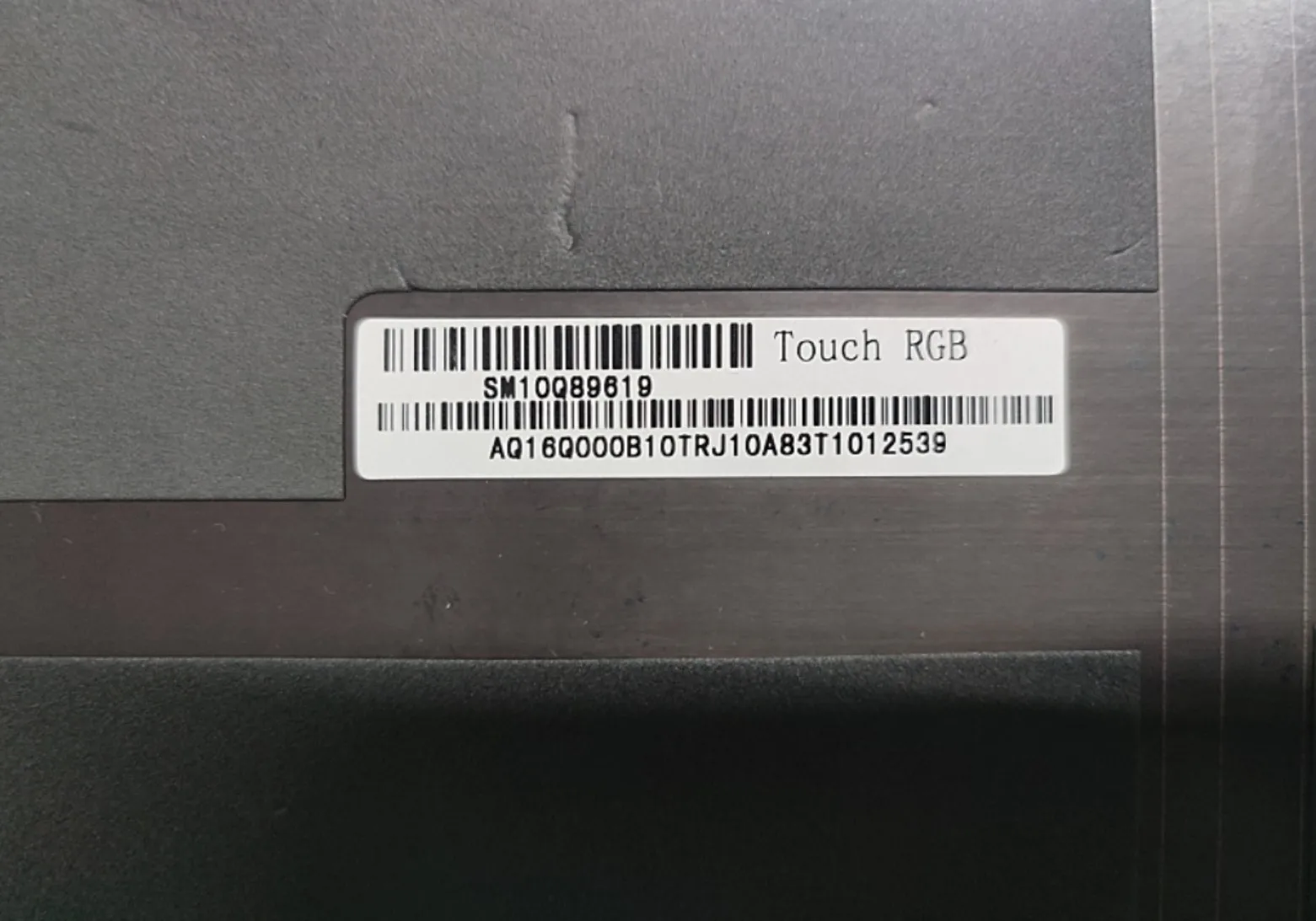 YUEBEISHENG جديد/أصلي لينوفو ثينك باد T480S LCD الغطاء الخلفي العلوي الغطاء الخلفي FHD اللمس AQ16Q000B10 ث/4G هوائي ، الفضة