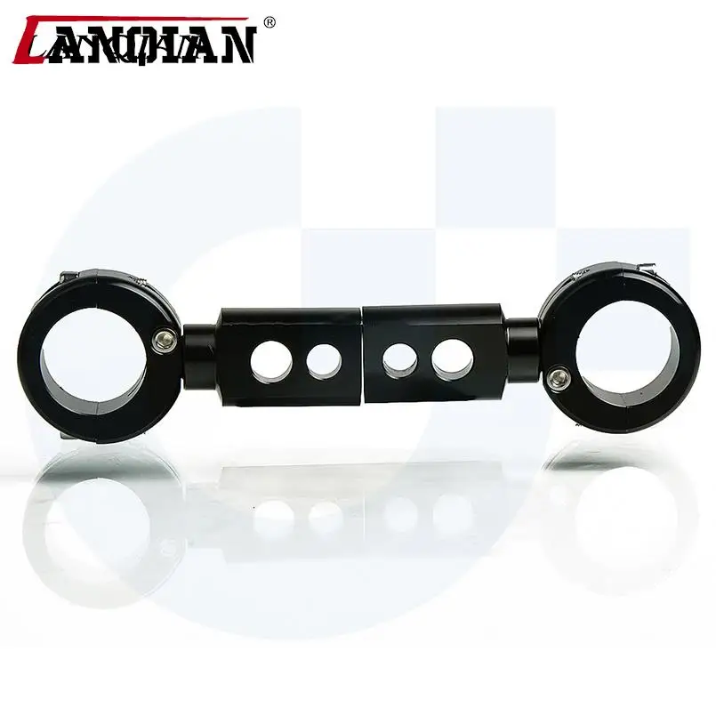 Motorrad 22/25/28mm Nebel Licht Klammern Crash Bar Lenker Montieren 1-1/4 "Scheinwerfer Für kawasaki Yamaha suzuki zugehörigkeit