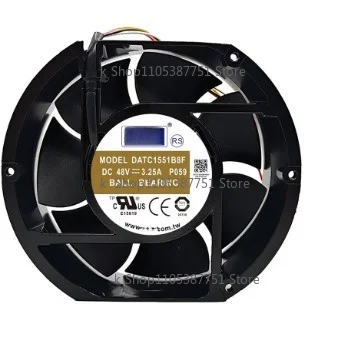 New Cooling Fan DATC1551B8F DC48V 3.25A  172x150x51mm 3-Wire