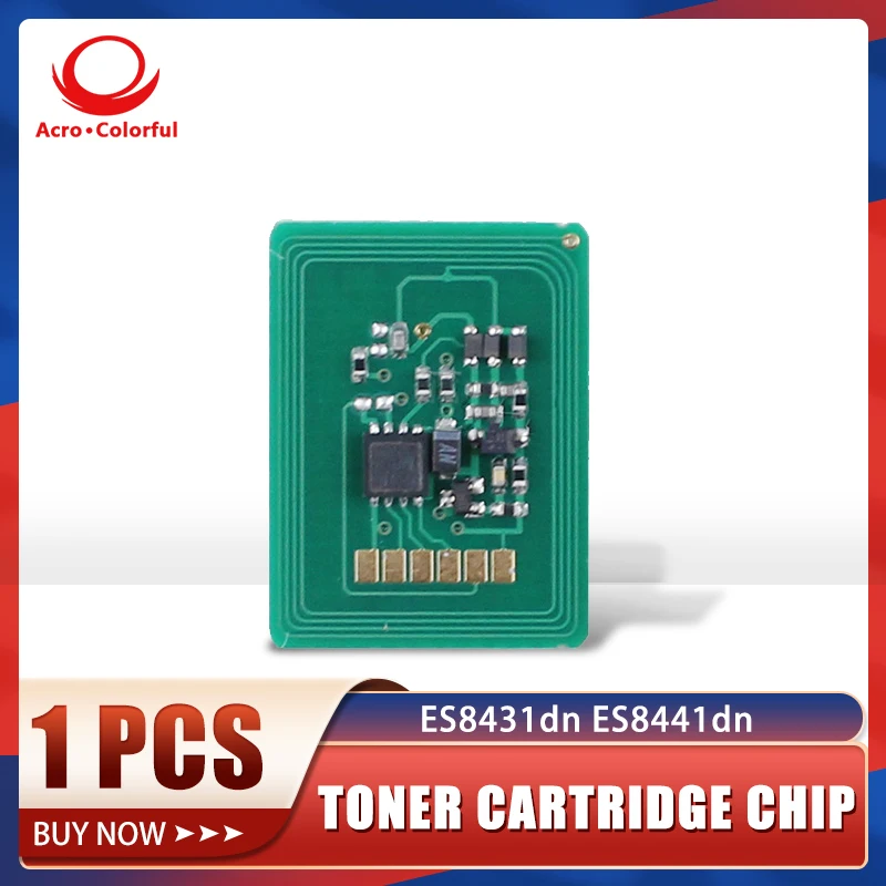 

Совместимый чип тонера 44844516 44844515 44844514 44844513 для копировального аппарата OKI ES8431dn, чип картриджа для лазерного принтера 10K