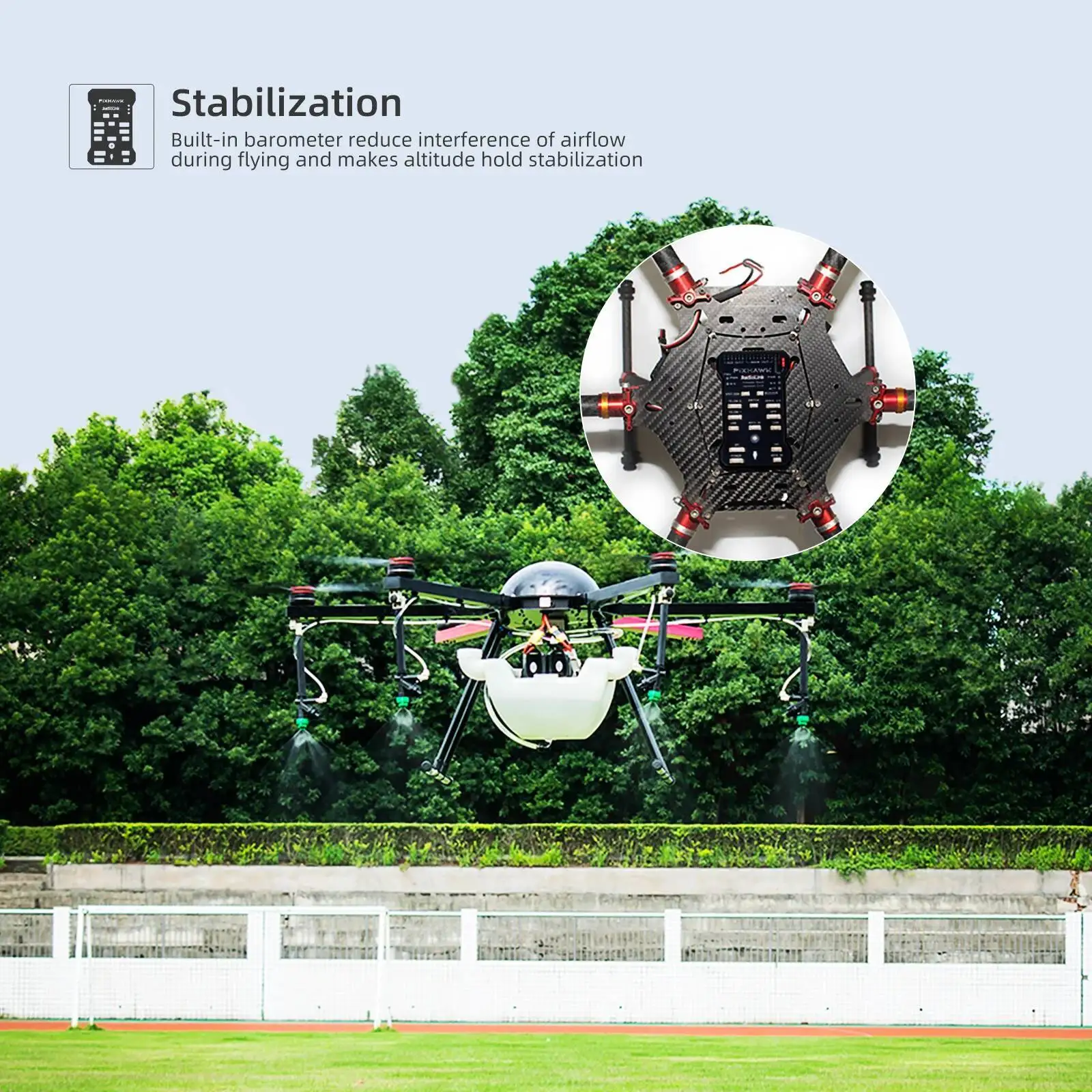 Radiolink Pixhawk Flight Controller und GPS SE100 für RC Quadcopter Starrflügel-Hubschrauber Fahrzeug Schiff Kettenroboter