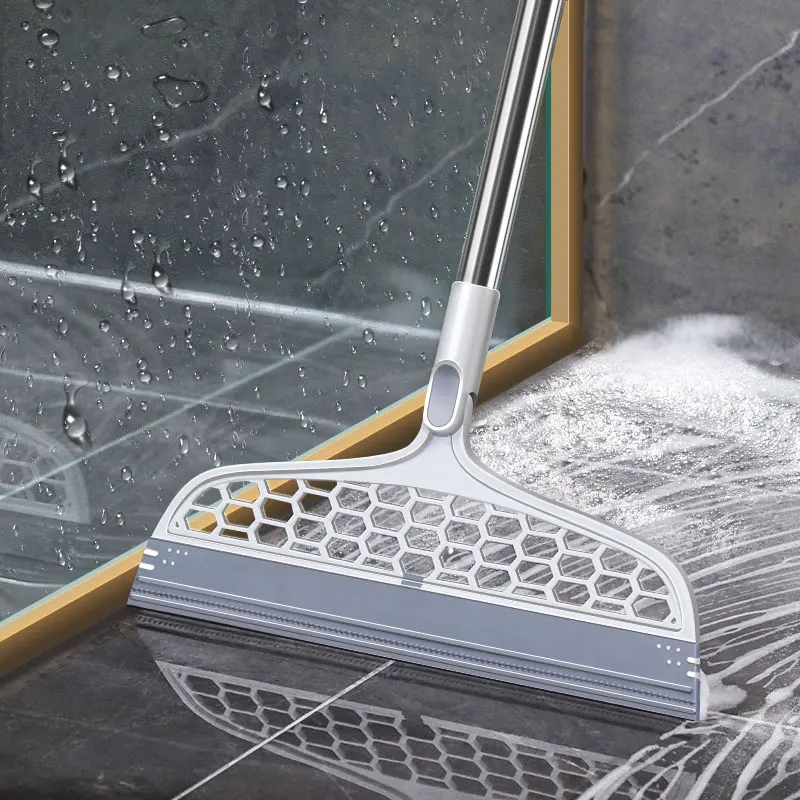 

Волшебная силиконовая швабра-скребок для пола, удлиненная, для уборки шерсти животных и пыли, для ванной комнаты, бытовые чистящие инструменты