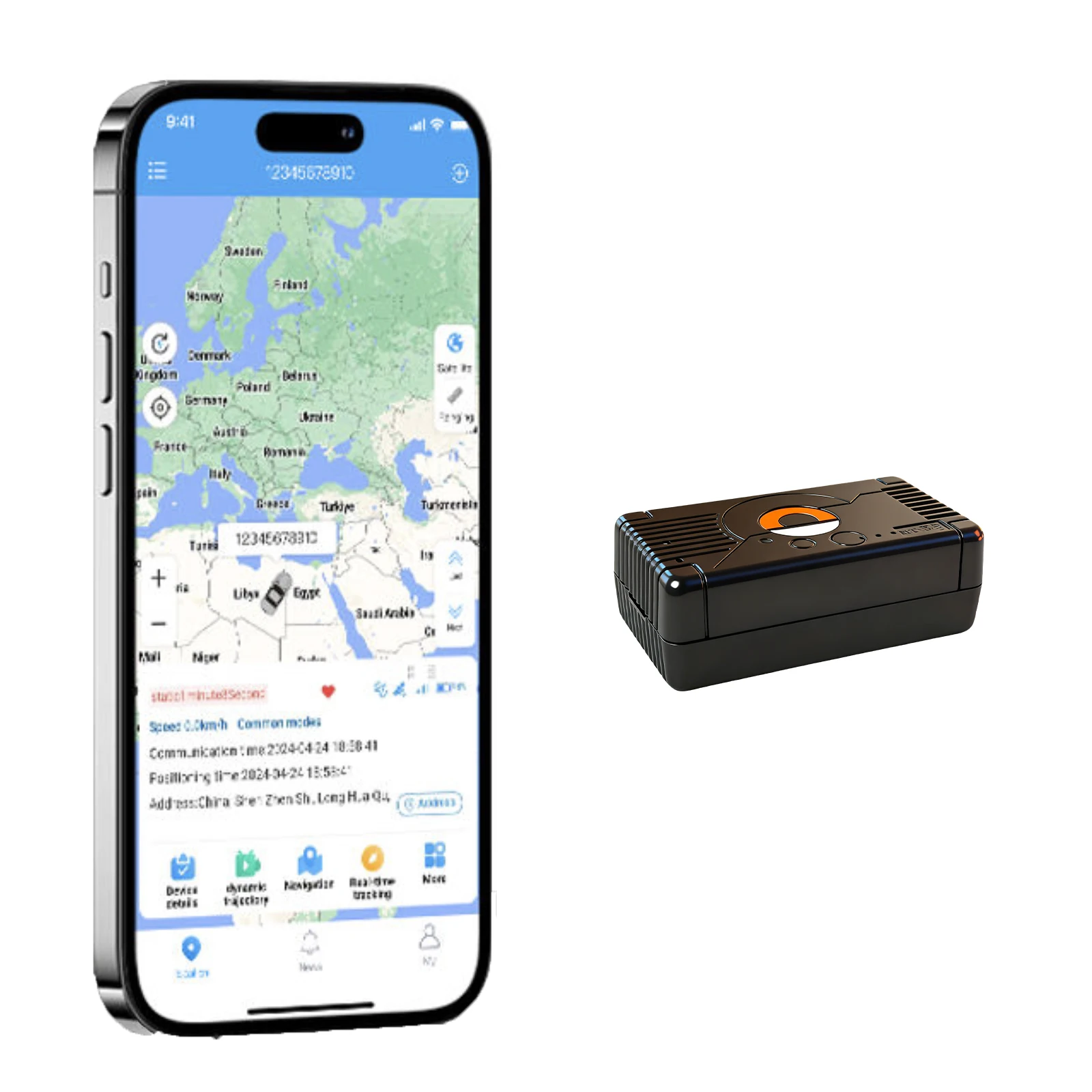 Gps Positioning Tracker Car Motorcycle Positioning Tracker Mini Vehicle Anti-Theft Positioning Device Wireless 4g