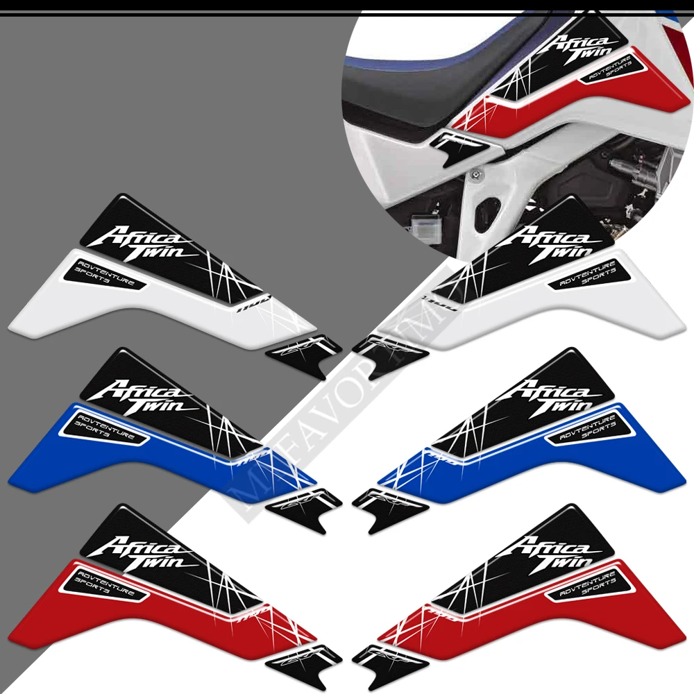 Tank Pad Africa Twin Protectior Adventure ADV Visor Set Stickers Decal Kit For Honda CRF1100 CRF 1100 L