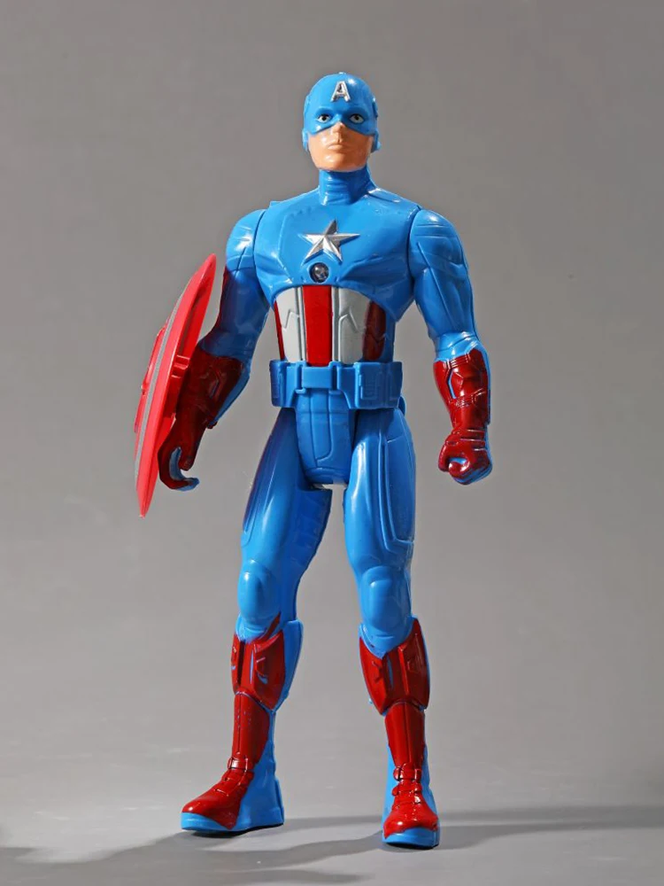 Avengers Anime PVC Butter Action Figure Jouets pour enfants, SpidSuffolk, Iron Man, services.com America, Marvel, Garçons, Enfants, Noël, Cadeaux d'anniversaire