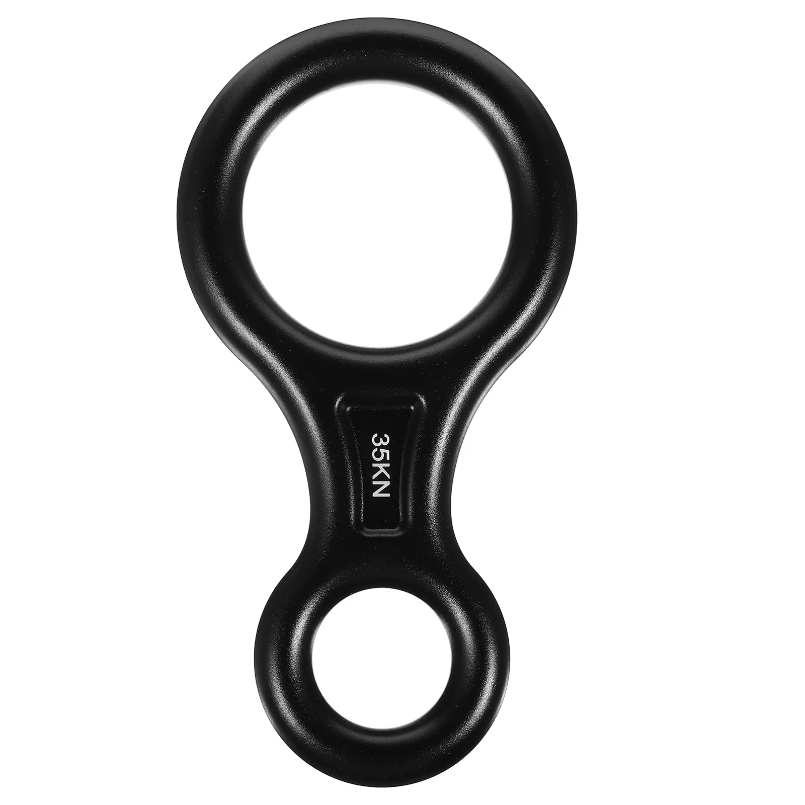 

Downhill Figure Eight Ring 8-figure Rock Climbing Equipment Aluminum Alloy (black)