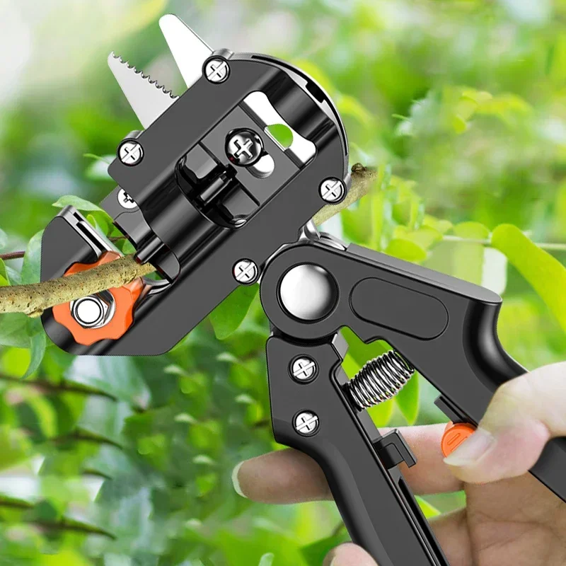 Professional Farming Pruning Shears Grafting Scissor Fruit Tree Secateurs Pruning Luxury Cutting Knife Garden Tools Hand Tool