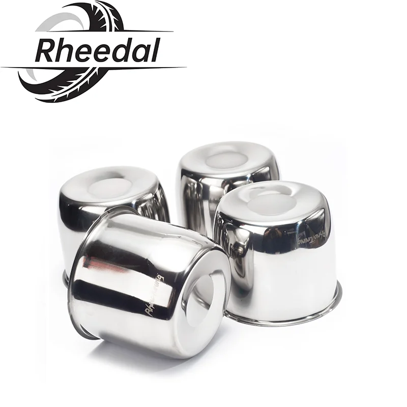 

Колпачки центральные Rheedal (2/4 шт.) из нержавеющей стали, 108 мм/4,25 дюйма (внешний диаметр) и 91 мм/3,58 дюйма (высота), для колес с внутренним диаметром 4,25 дюйма и высотой 3,58 дюйма, для автодомов, прицепов и кемперов.
