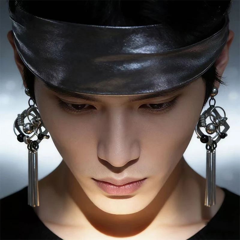 

Bold Unisex Jewelry Accessories Ear Charm, Unique Tassel Earring for Men and Women with Industrial Flair