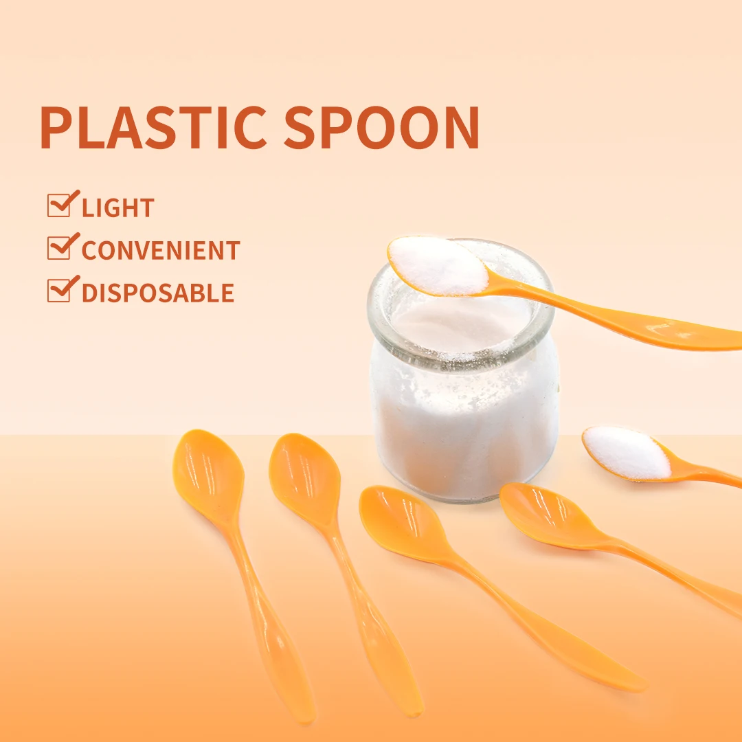 Multi-functional Plastic Spoons 6Pieces/Batch Baby Feeding Spoons Safe Egg Yolk Salt Scoop New Practical Tableware High Quality