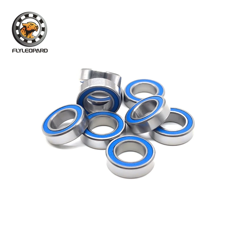 

5PCS MR148 2RS Blue Rubber Sealed Bearing 8mm Inner Diameter Deep Groove Ball Bearing Dustproof, Low Noise, Long lasting Lubri
