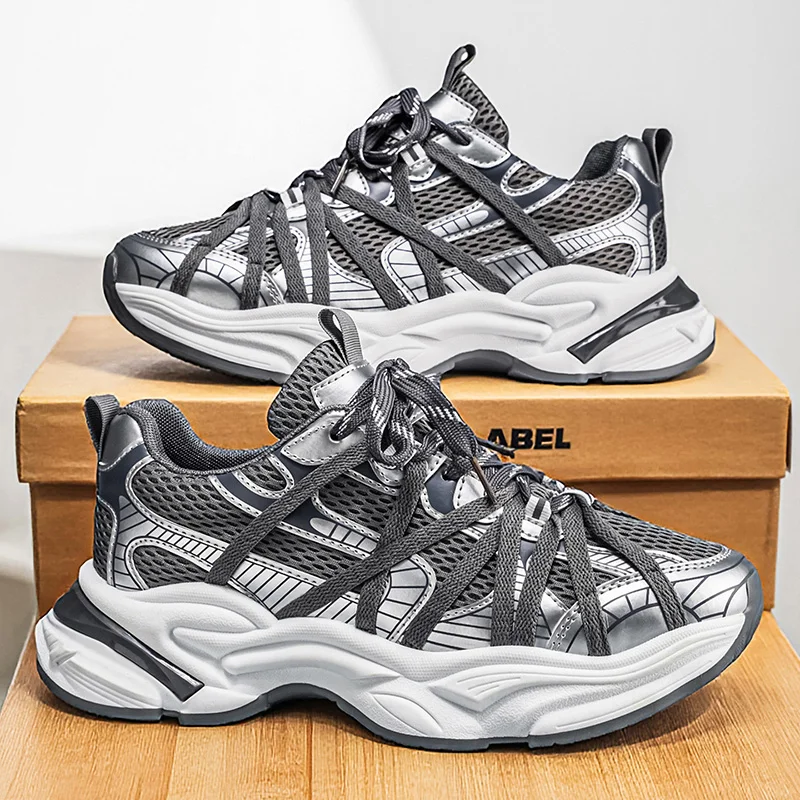 

Дизайнерские кроссовки для мужчин: модные новые массивные кроссовки унисекс, повседневная спортивная обувь для мужчин и женщин, трендовые кроссовки для девочек и мальчиков