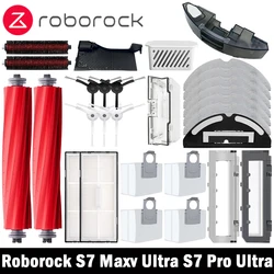 Roborock S7ตัวกรอง HEPA ที่มี S7สูงสำหรับมืออาชีพหุ่นยนต์ถูพื้นอุปกรณ์เสริมดูดฝุ่นพิเศษถุงหูรูดแปรงขัดด้านข้างหลักทำความสะอาดแปรงกลิ้ง