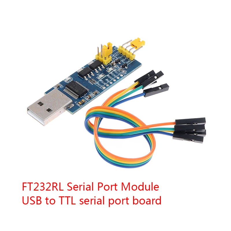 

FT232RL USB to TTL Serial Port Board 5V 3.3V 1.8V Level Download The Burn Line