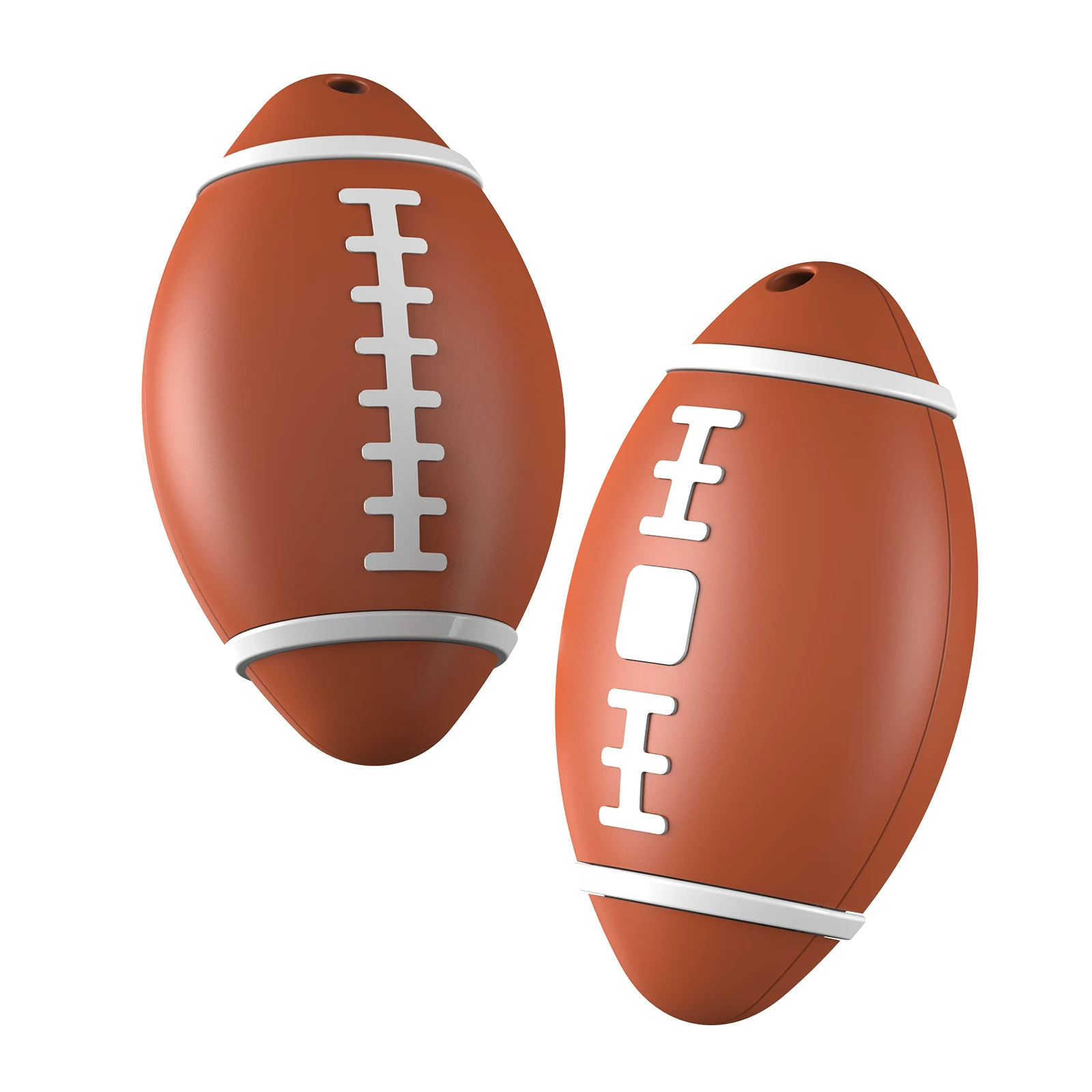 

Football Shape Bluetooth Tracker Works with Apple Find My iOS Key Finder Item Locator for Pet Collar Bag Luggage Wallet