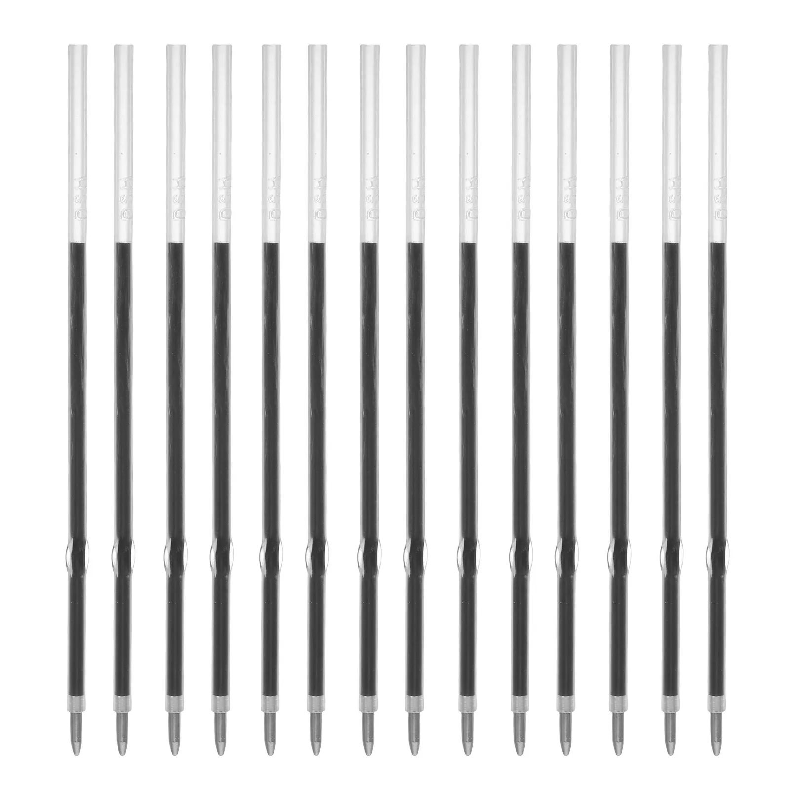 

100Pcs 0.7mm Blue Ink Refills for Ballpoint Pens Smooth Gliding Quick-Drying Medium Point Writing Refills for Students Teachers