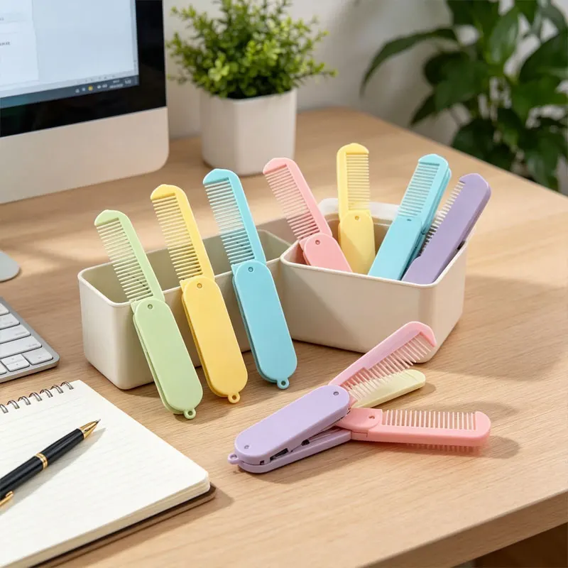 20pcs Mini Hair Comb | Travel Pack, Folding Design, Ideal for Event Gifts