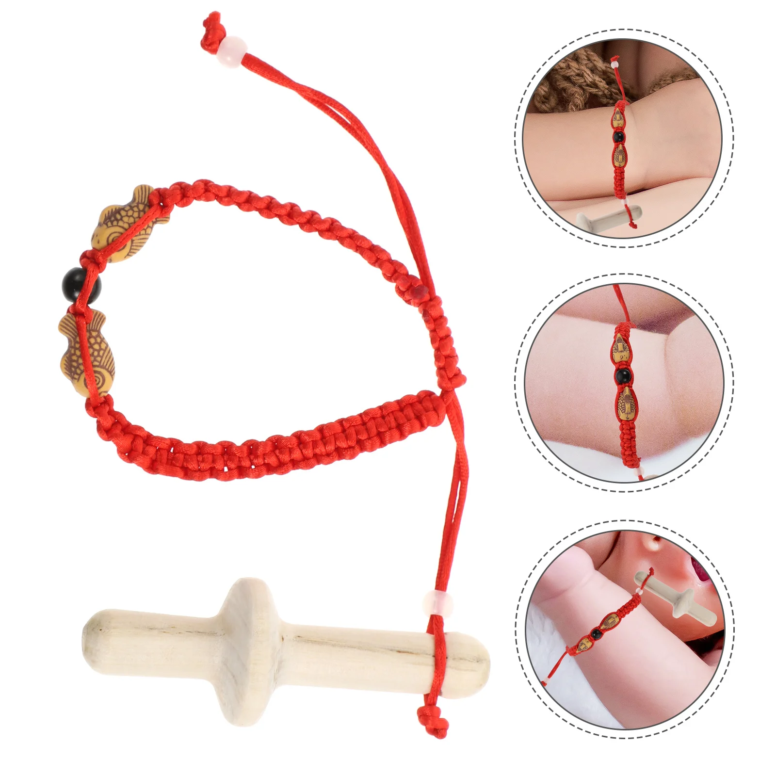 จุกนมหลอกเด็ก 1 ชิ้น ของเล่นกัดสำหรับเด็กทารก รูปทรงจุกนมหลอก ช่วยบรรเทาอาการคันเหงือก ทำจากไม้ จับถนัดมือ ช่วยพัฒนาการด้านการกัดแทะ