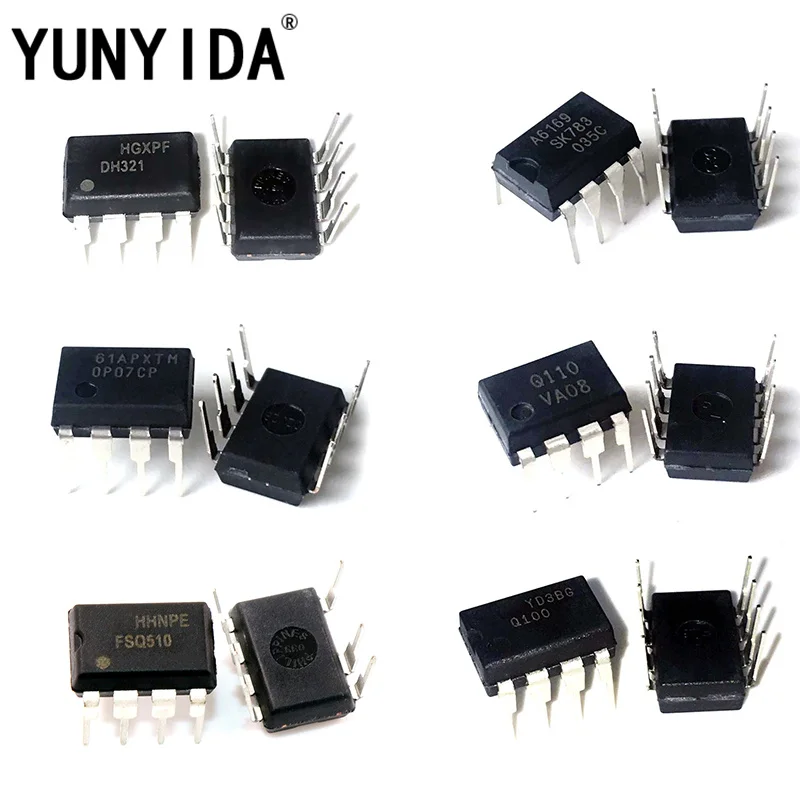 New and Original  DIP  FSQ510 OP07CP FSQ100 DH321 SN75176BP FSQ110 A6195M