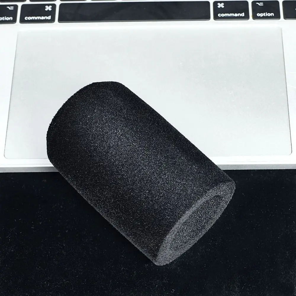 1pcs Replacement Mic Windscreen Cover Flocked Sponge Foam Windproof Microphone Cover Pop Filter Cover for FIFINE Amplitank K688