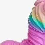 3d impresso brinquedo arco-íris cavalo simulado estátua bonito zodíaco cavalo conjunta cauda estatueta móvel decoração do escritório presente de ano novo