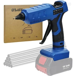 for Bosch 18V Li-ion Battery 50W Cordless Electric Hot Melt Glue Gun Cordless Hot Melt Glue Gun Home DIY/Crafts Repair Tools