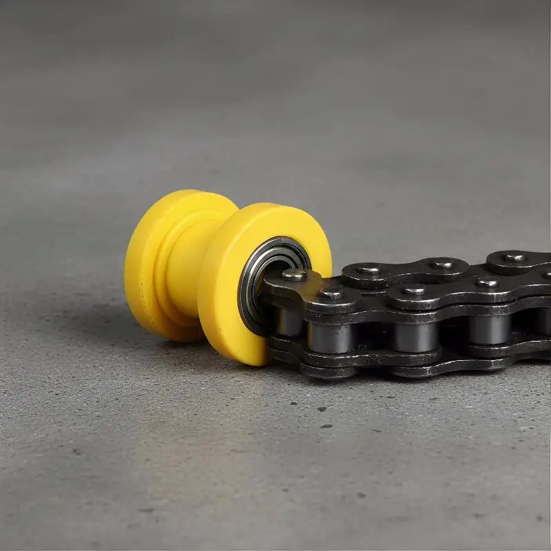 

2Pcs Chain Guide Tensioner Pulley 8MM 10MM for Motorcycle Motocross Stable Transmission Off Road Riding Upgrade