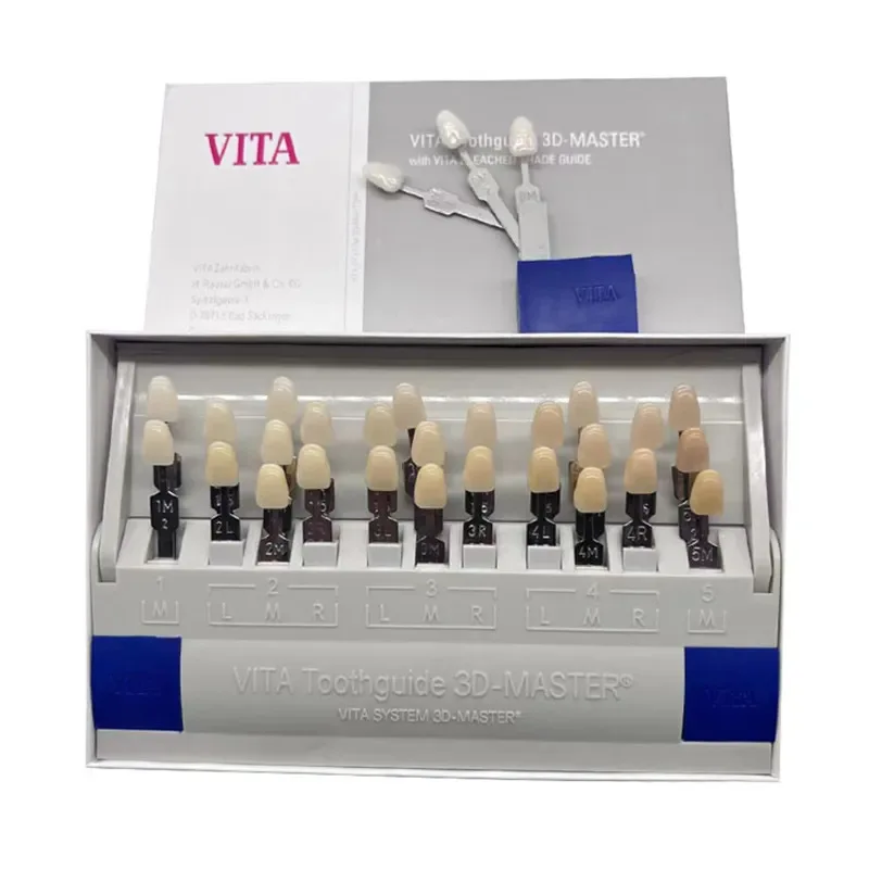 مواد طب الأسنان الملونة Vita 29 أدوات طب الأسنان من البورسلين الملون ثلاثي الأبعاد