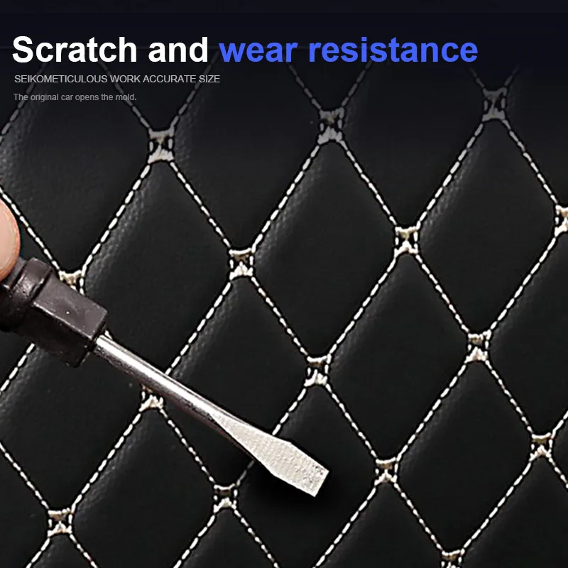 

Задний коврик в багажник автомобиля, водонепроницаемый коврик из искусственной кожи, защита от грязи, детали ковра для Geely EMGRAND 2022-2024, аксессуары для интерьера