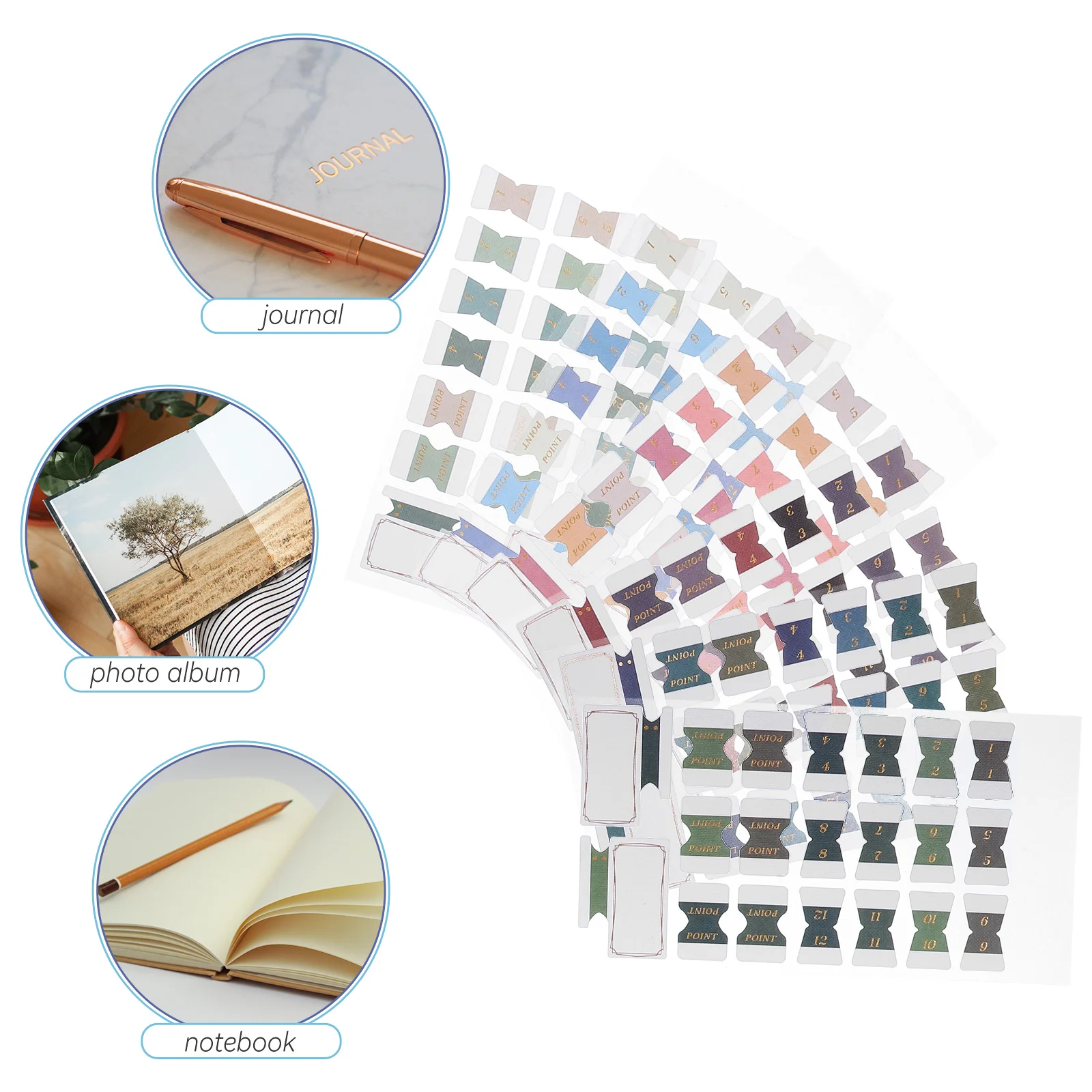 

Colorful Sticky Tabs Page Markers Book Label Stickers For Indexing Notes Organizing Adhesive Page Markers Sticky Index