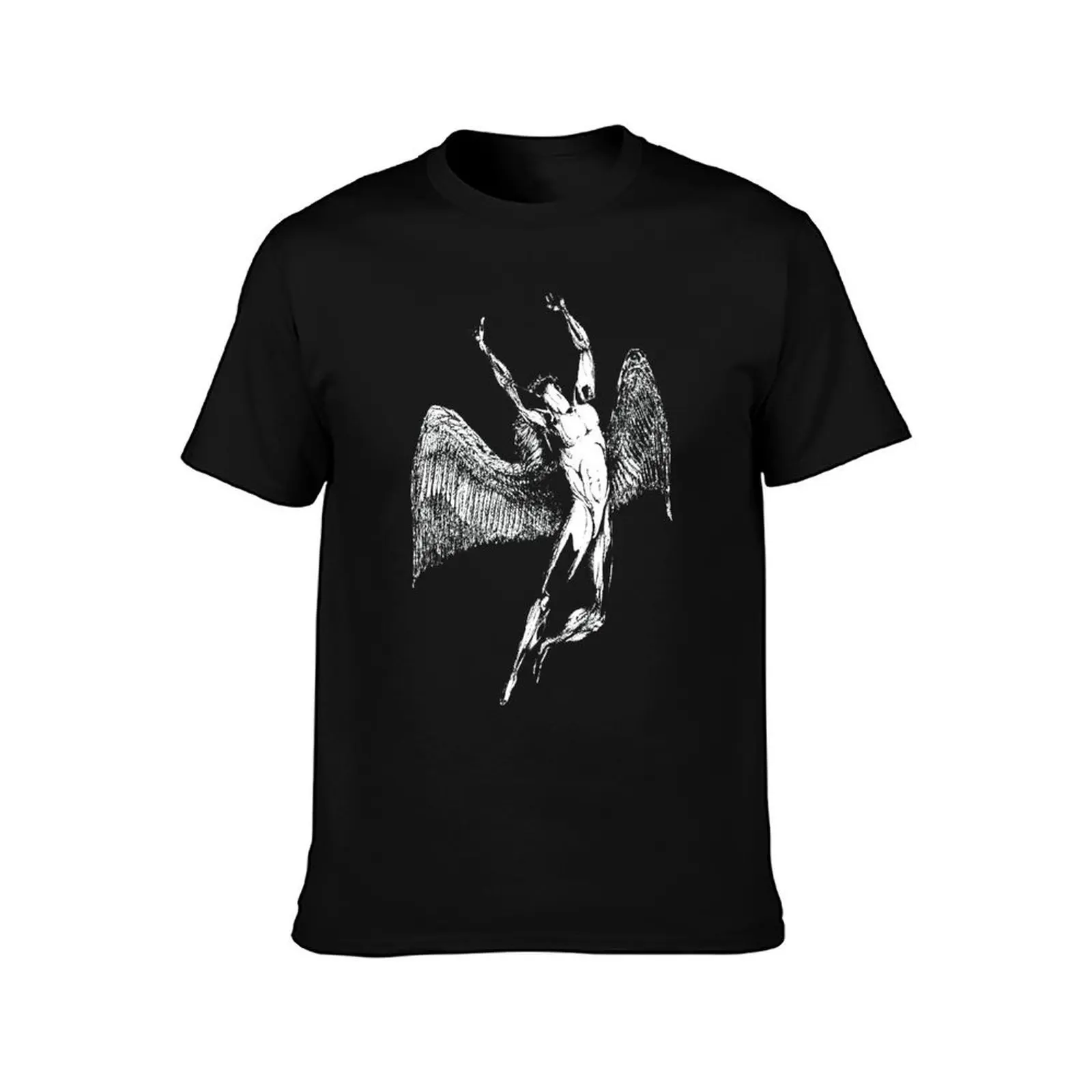 #1 ori cah icarus | zeppelin tour | best #1 T-Shirt, Summer Casual Cotton Tee, Oversized Streetwear Tops, Vintage Graphic Print