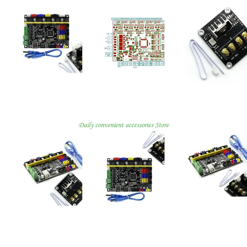 

97QB MKS GEN L V1.0 -платы управления принтером с модулем модуля с тепловым слоем