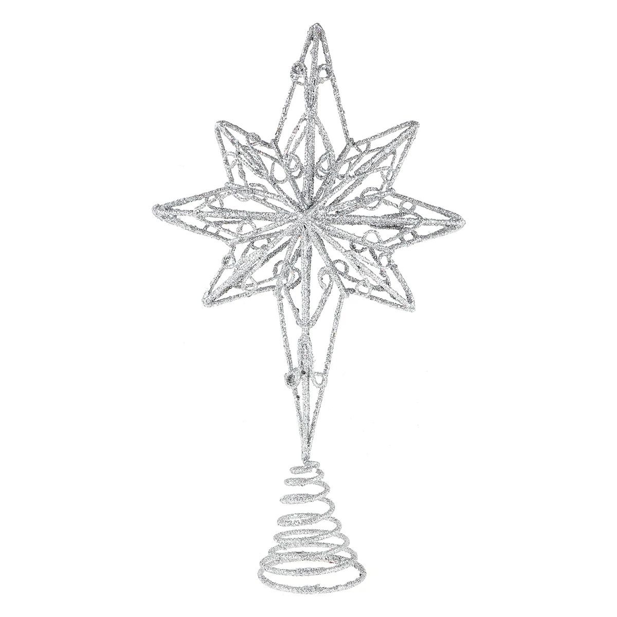 

1pc Beautiful Star Christmas Decor Treetop Adornment Tree Topper Xmas Ornaments Christmas Tree Topper Festival Party