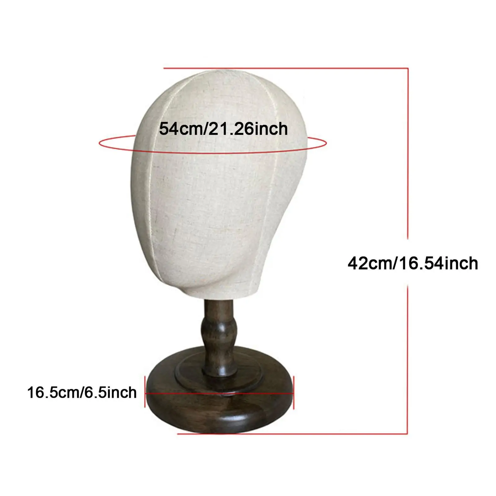 Mannequin Head Stand Hat and Cap Display Stand Multifunctional Wig Accessories Wig Display Model Hat Holder for Salon Retail