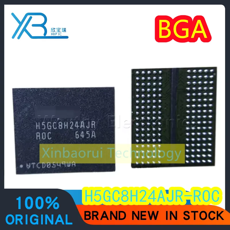 

(1/5pieces) H5GC8H24AJR-R0C H5GC8H24AJR-ROC H5GC8H24AJR DDR5 8G BGA memory chip 100% new original consumer electronics