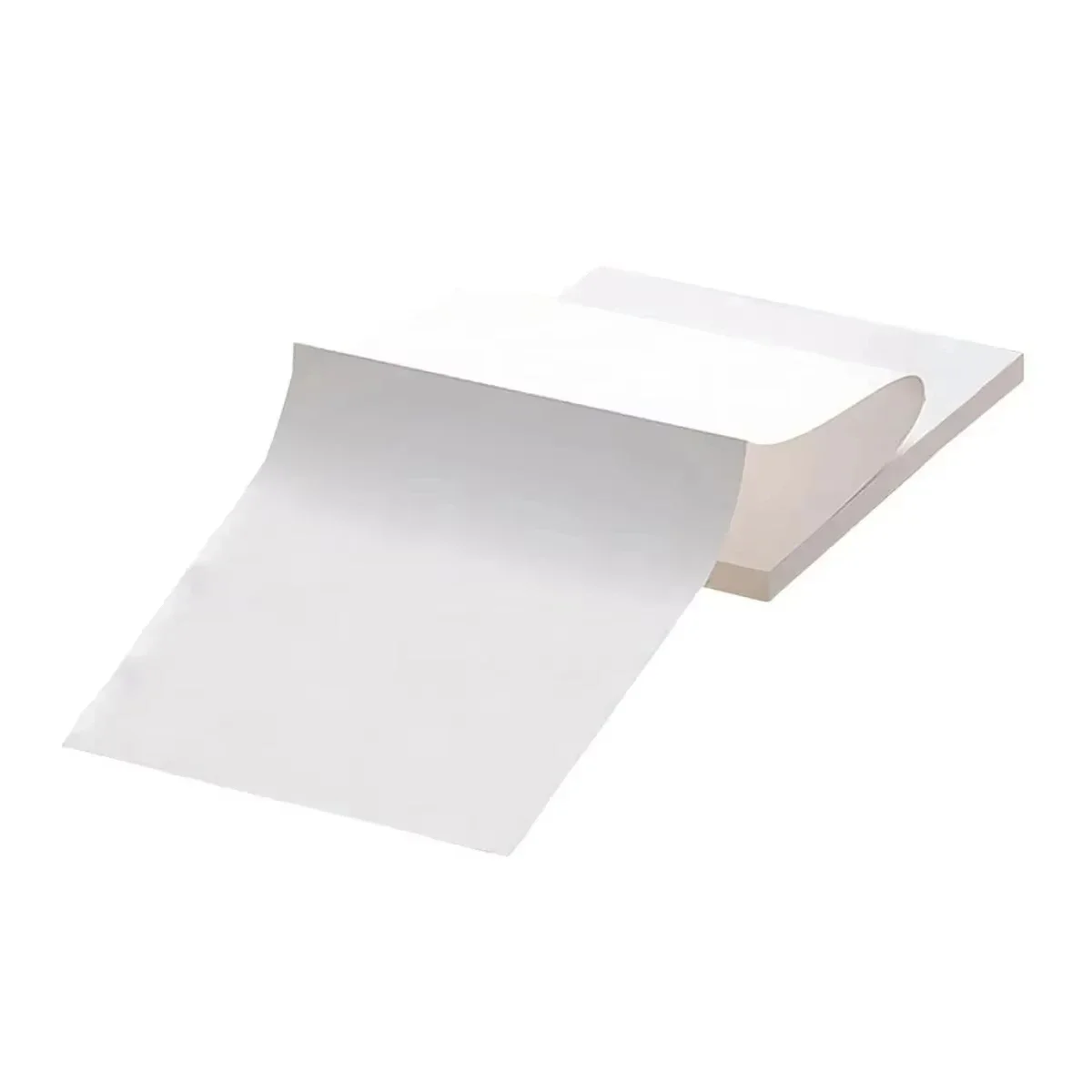 A4 thermisch papier, printerpapier, A4-formaat printerpapier (210 mm x 297 mm), BPA-vrij sneldrogend schrijfpapier, 1 pak (100 vellen), wit