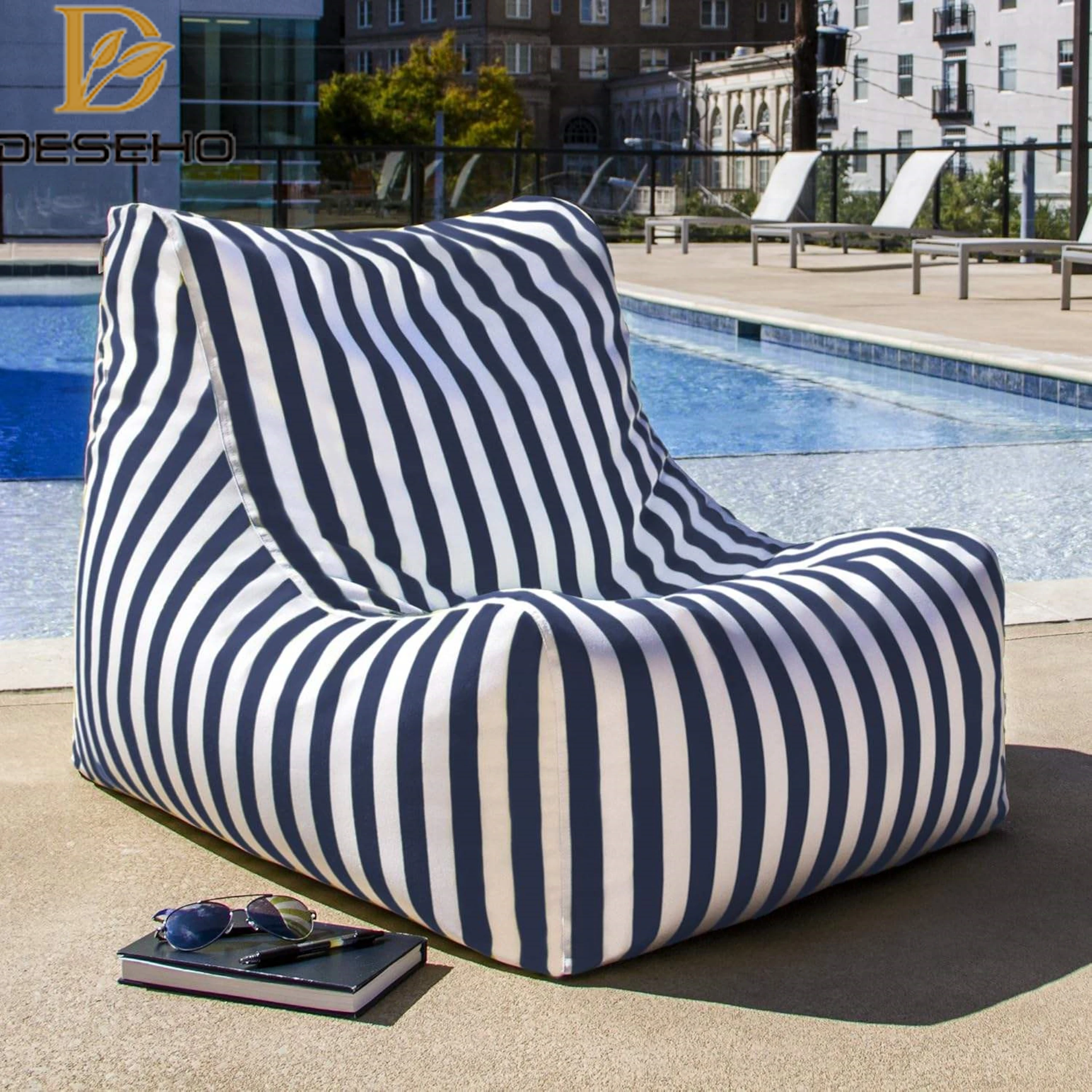 Custom Modern Modular Children's Reading Sofa Chair Lazy Bean Bag Reclining Pouf Tatami Soft Comfort For Bedroom Living Room Fab
