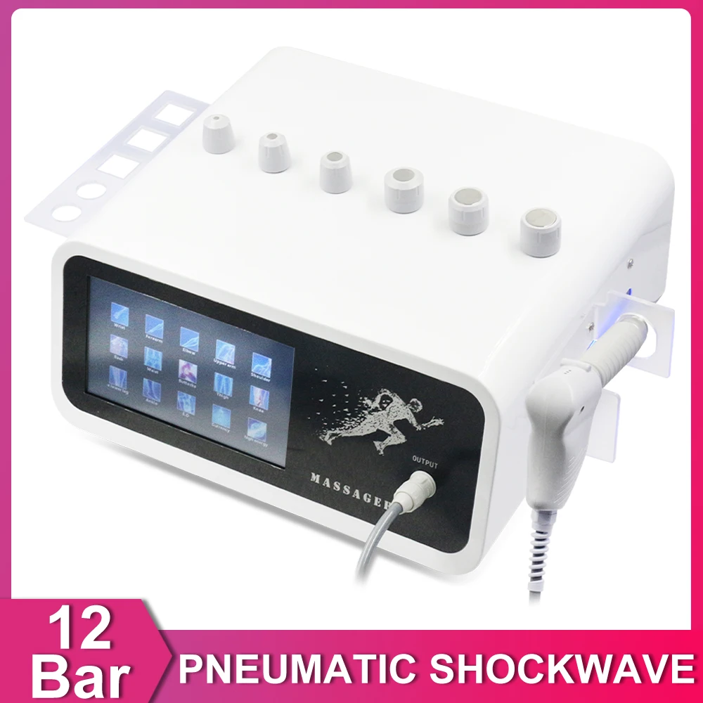 

Pneumatic Shockwave Therapy Machine Body Relax Massager Radial Professional Shock Wave Massage Devices Pain Relief