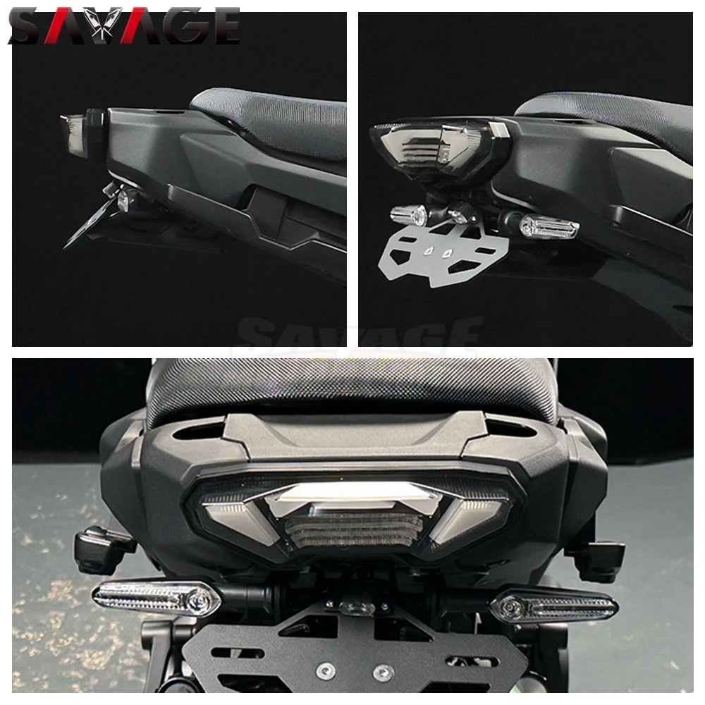 9/GT Y-AMT LED Tail Brake Light Integrated Turn Signal Light For Yamaha Tracer 9 GT FZ-10 MT-10 Motorcycle Taillight Stop Lamp